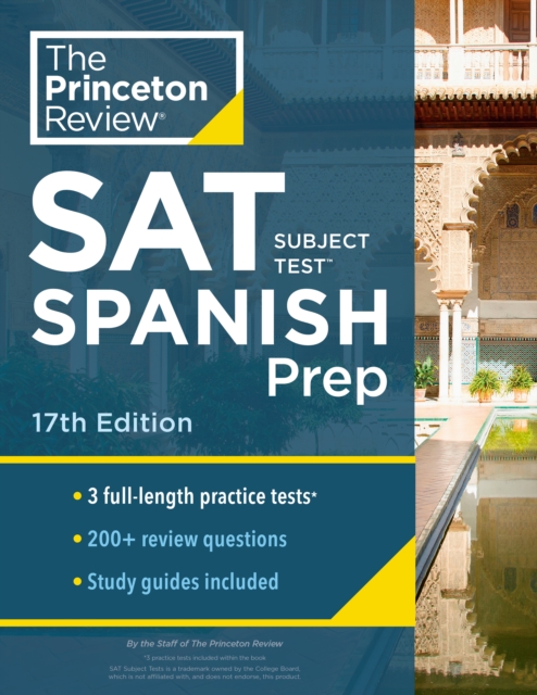 Cracking the SAT Subject Test in Spanish, Paperback / softback Book