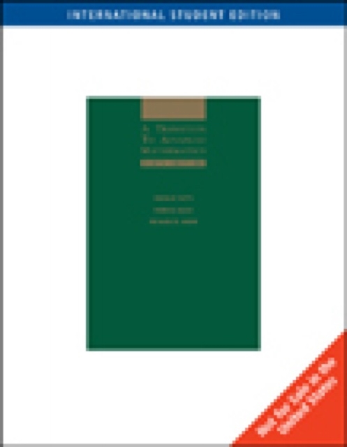 A Transition to Advanced Mathematics, Paperback / softback Book