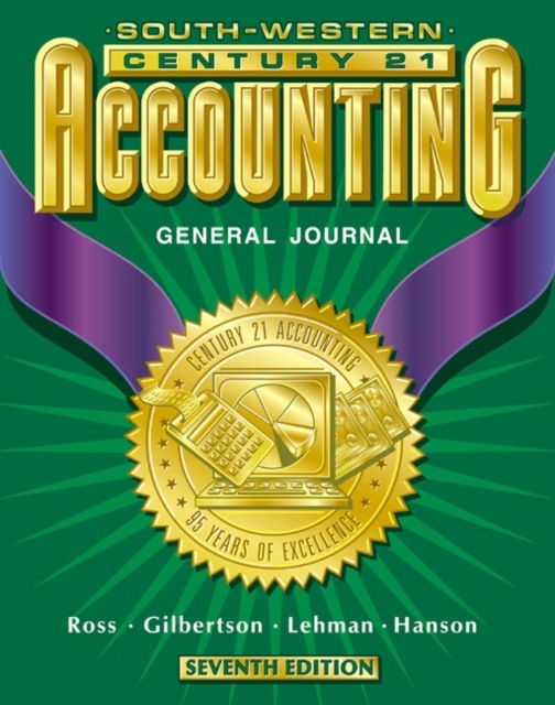 Century 21 Accounting : General Journal, Hardback Book