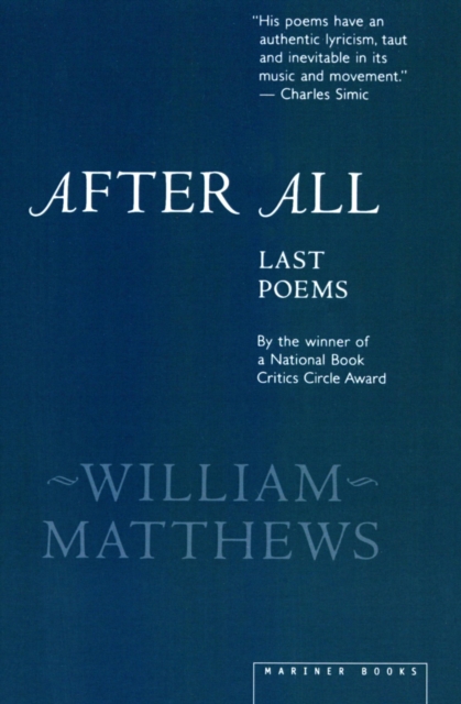 After All : Last Poems, EPUB eBook