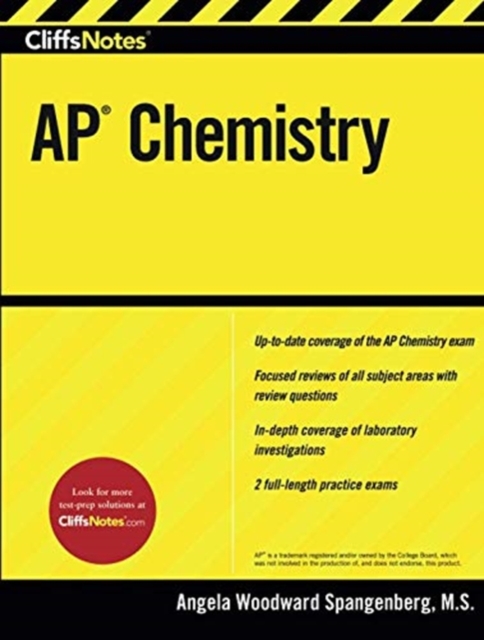CliffsNotes AP Chemistry, Paperback Book