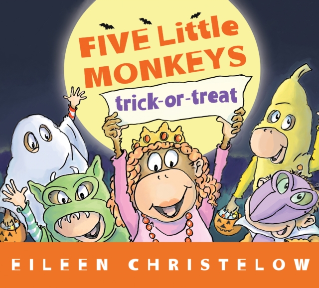 Five Little Monkey Trick or Treat, Hardback Book