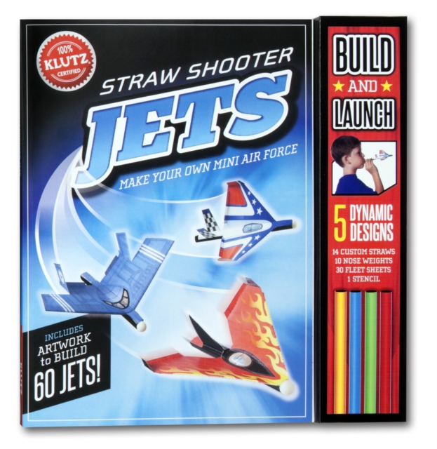 Straw Shooter Jets, Mixed media product Book