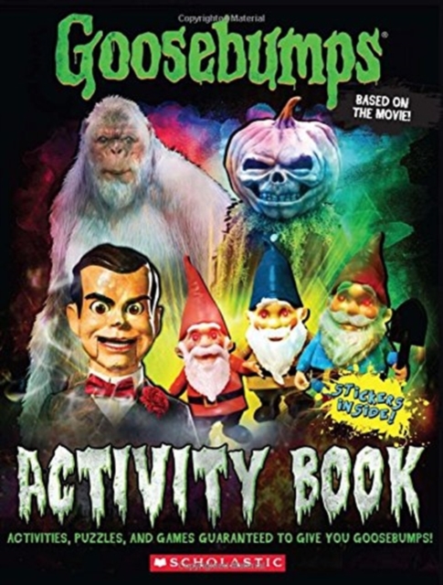 GOOSEBUMPS THE MOVIE ACTIVITY BOOK WITH, Hardback Book