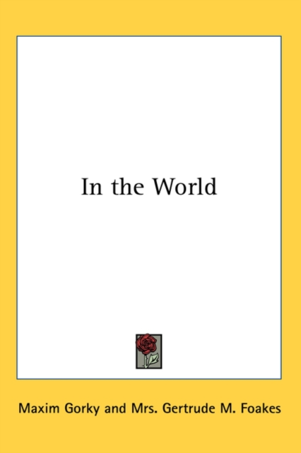 In the World, Hardback Book