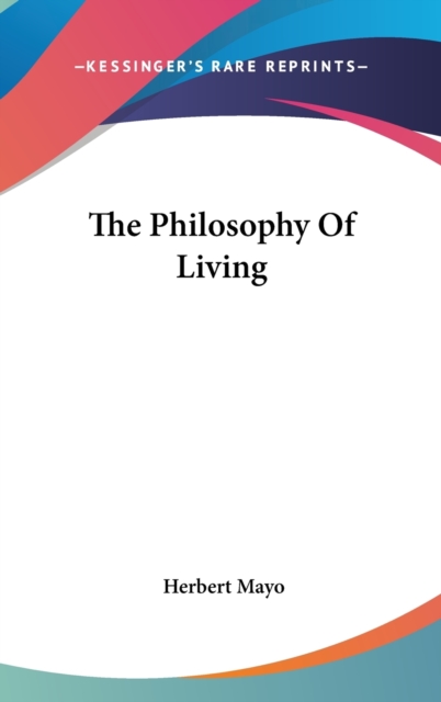 The Philosophy Of Living,  Book