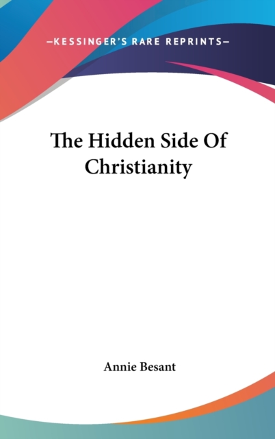 The Hidden Side Of Christianity,  Book