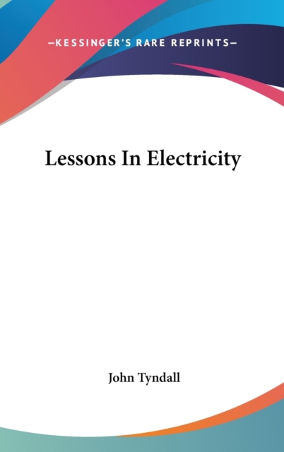 Lessons In Electricity,  Book