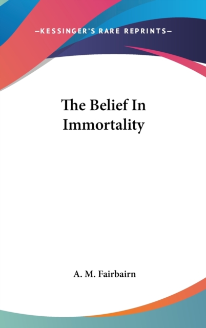 The Belief In Immortality,  Book