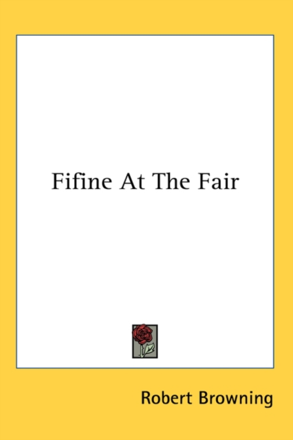 Fifine at the Fair,  Book