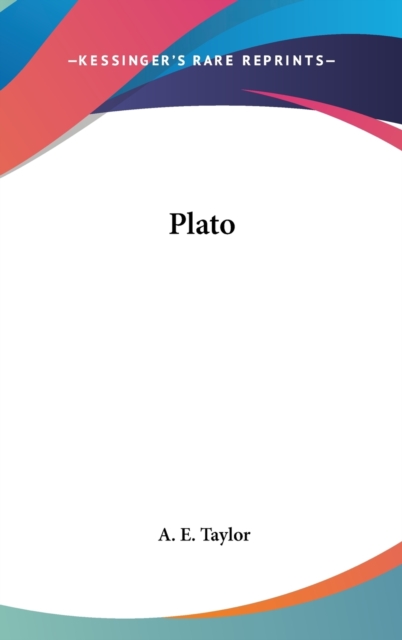 PLATO, Hardback Book