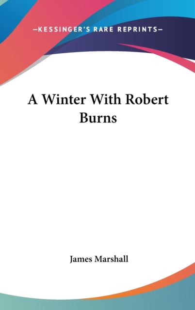 A Winter With Robert Burns, Hardback Book