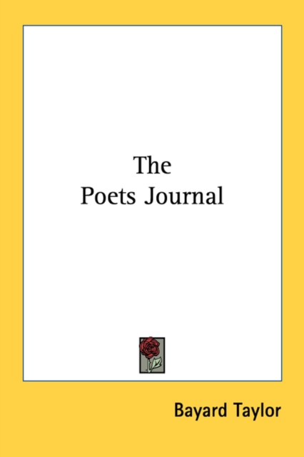 The Poet's Journal, Paperback / softback Book