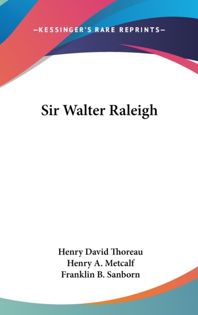 Sir Walter Raleigh,  Book