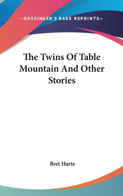 The Twins Of Table Mountain And Other Stories,  Book