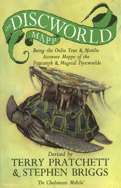 The Discworld Mapp : Sir Terry Pratchett’s much-loved Discworld, mapped for the very first time, Paperback / softback Book