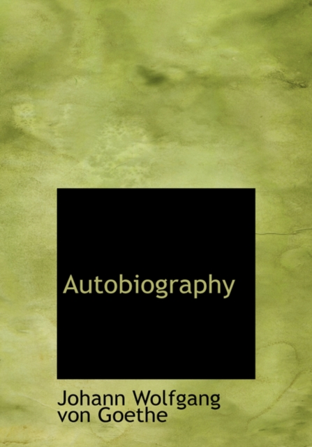 Autobiography, Hardback Book