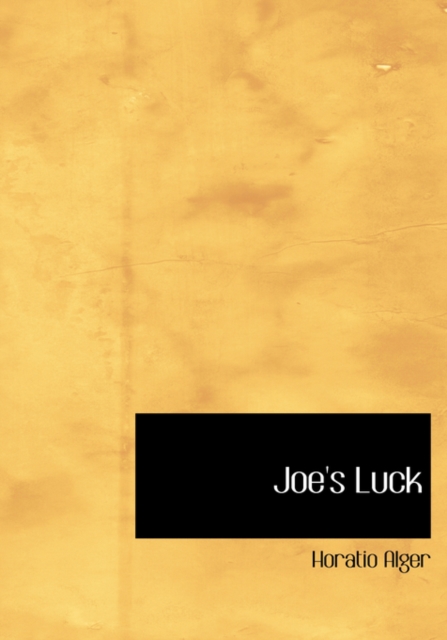 Joe's Luck, Hardback Book