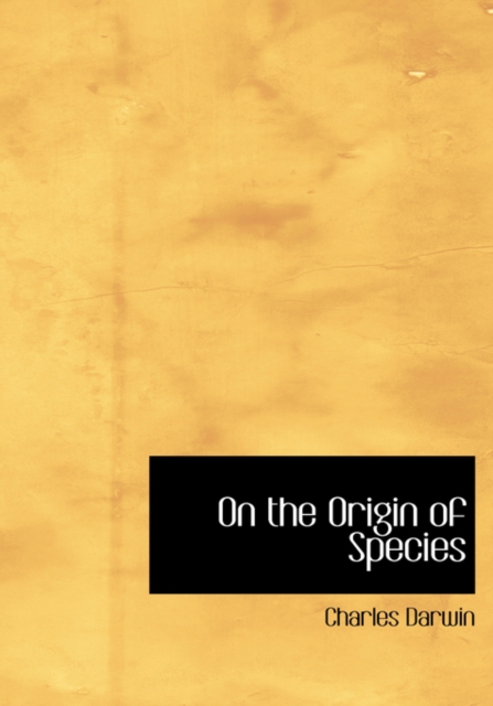 On the Origin of Species, Hardback Book