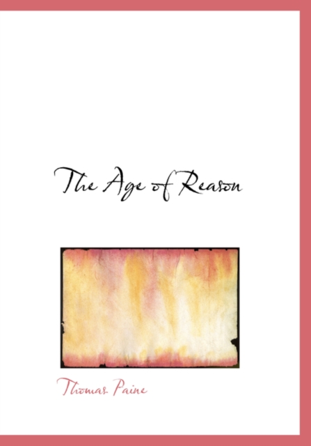 The Age of Reason, Hardback Book