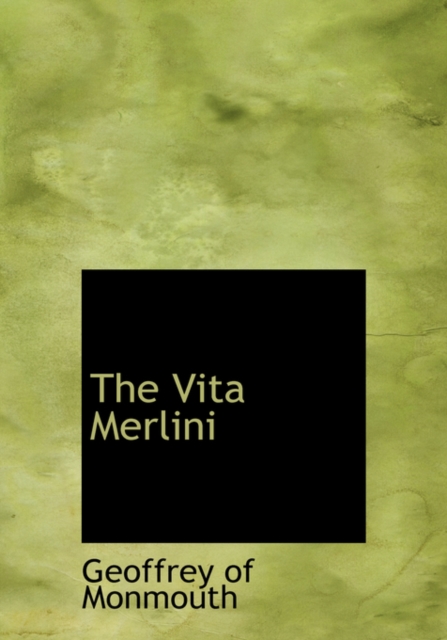 The Vita Merlini, Hardback Book