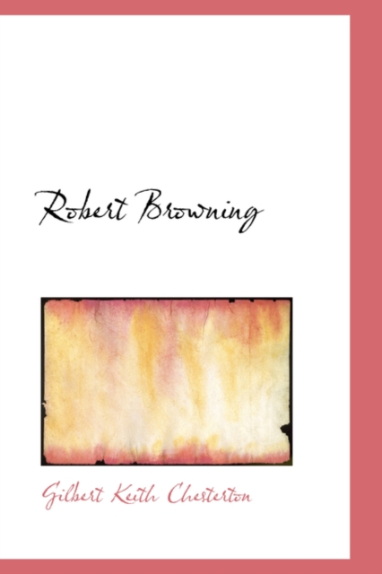 Robert Browning, Hardback Book