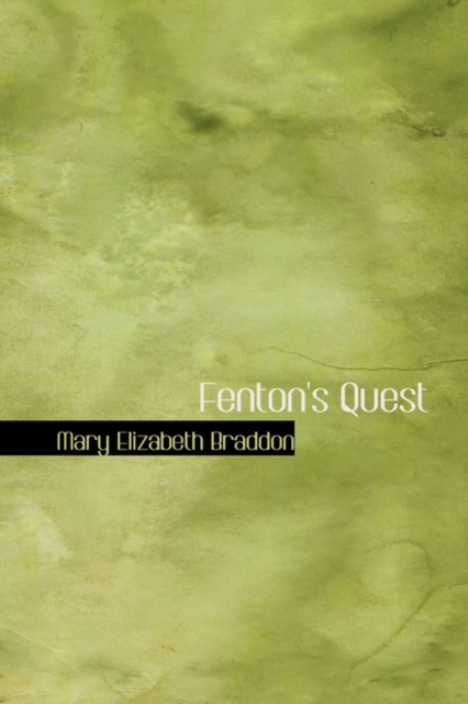 Fenton's Quest, Hardback Book