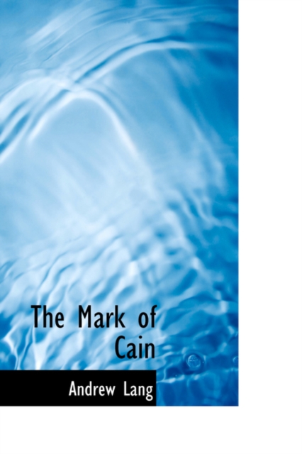 The Mark of Cain, Hardback Book