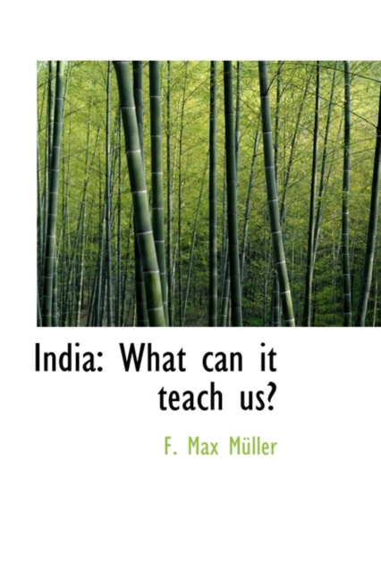 India : What Can It Teach Us?, Hardback Book