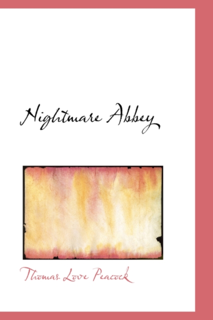 Nightmare Abbey, Hardback Book