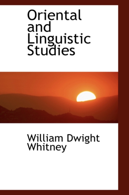 Oriental and Linguistic Studies, Paperback / softback Book