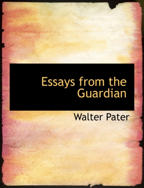 Essays from the Guardian, Hardback Book