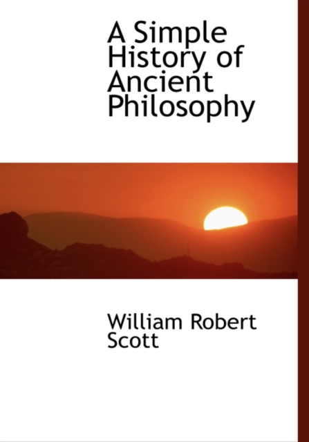 A Simple History of Ancient Philosophy, Hardback Book