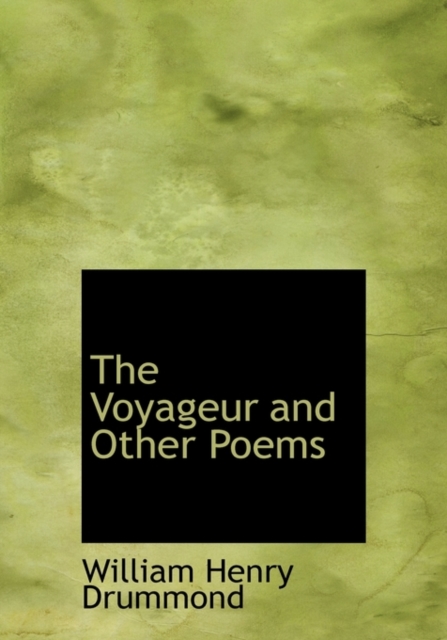 The Voyageur and Other Poems, Paperback Book