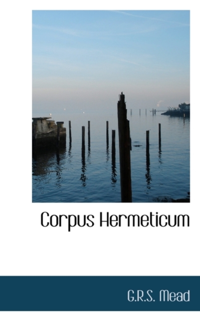 Corpus Hermeticum, Paperback / softback Book