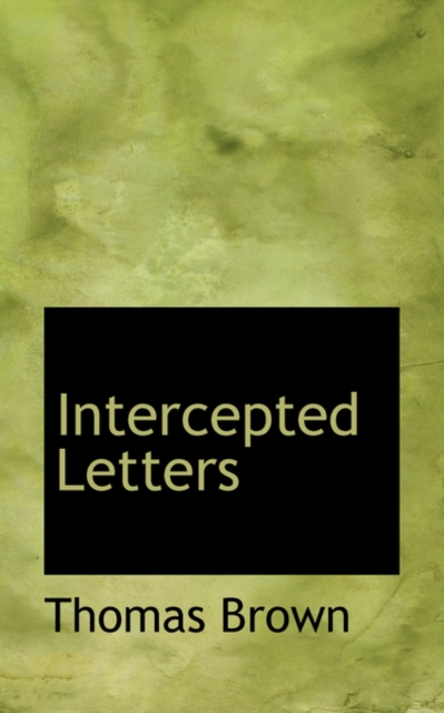 Intercepted Letters, Paperback / softback Book