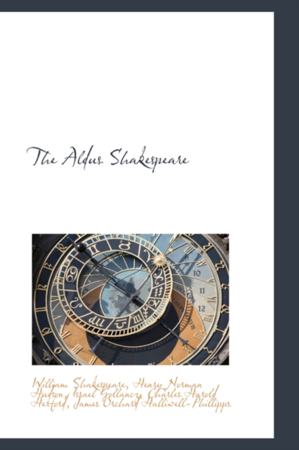 The Aldus Shakespeare, Hardback Book