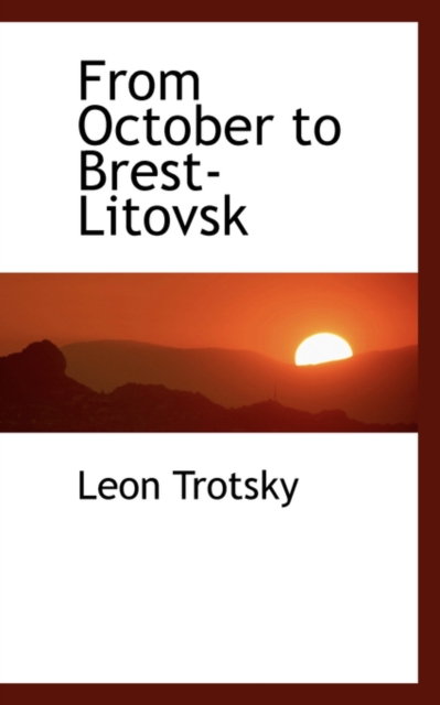From October to Brest-Litovsk, Paperback Book