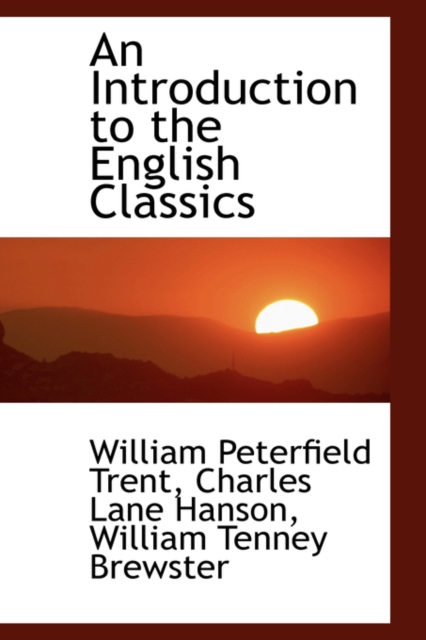 An Introduction to the English Classics, Paperback / softback Book