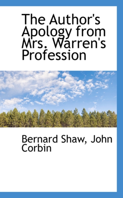 The Author's Apology from Mrs. Warren's Profession, Paperback / softback Book