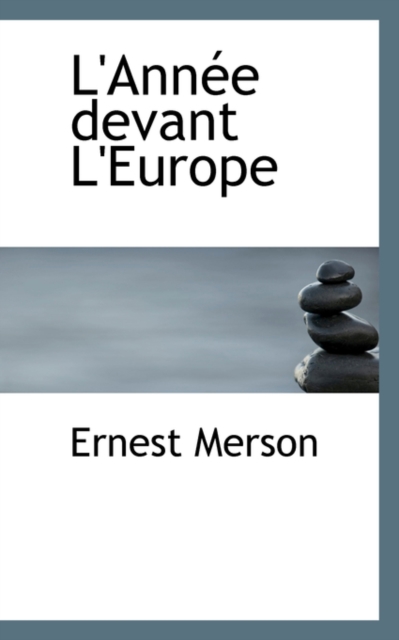 L'Ann E Devant L'Europe, Paperback / softback Book