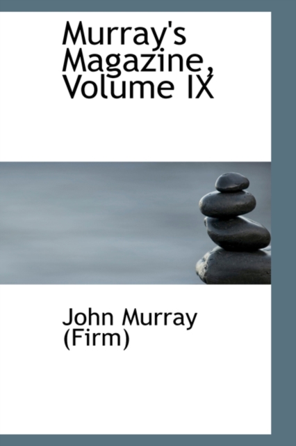 Murray's Magazine, Volume IX, Paperback / softback Book