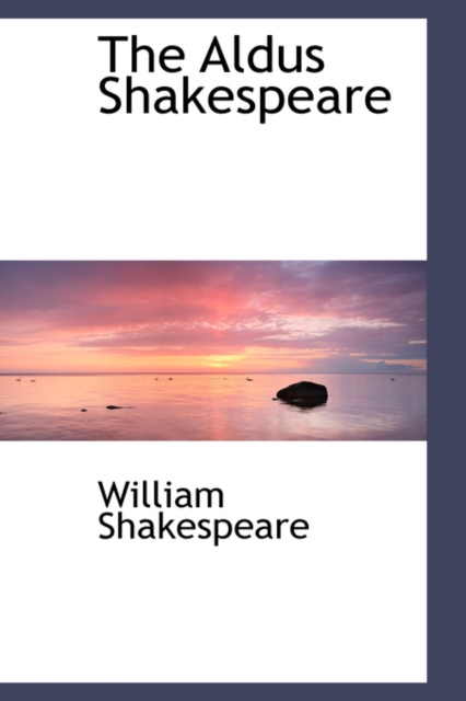 The Aldus Shakespeare, Hardback Book