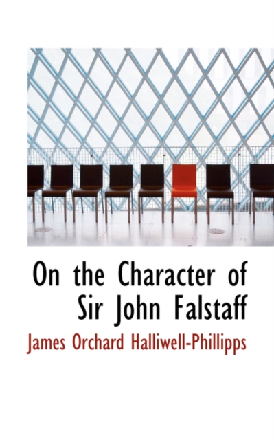 On the Character of Sir John Falstaff, Paperback / softback Book