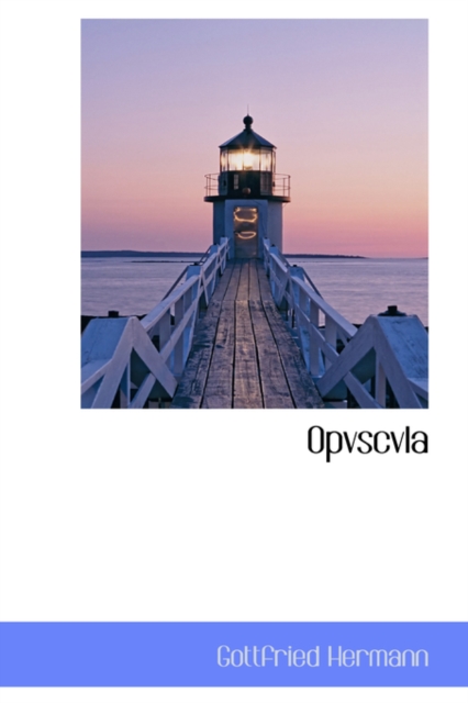 Opvscvla, Paperback / softback Book