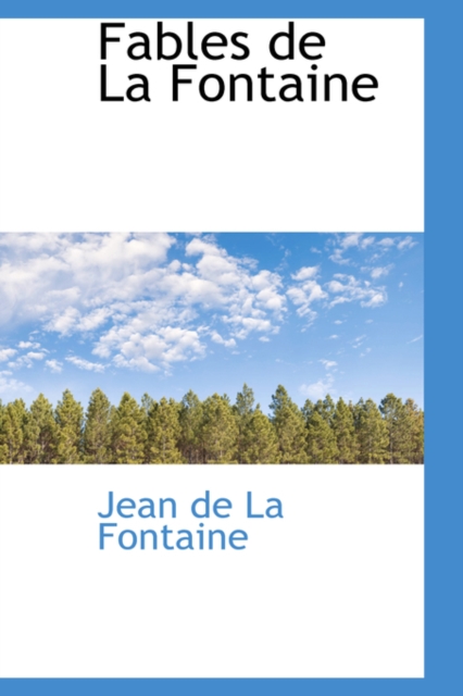Fables de La Fontaine, Paperback / softback Book