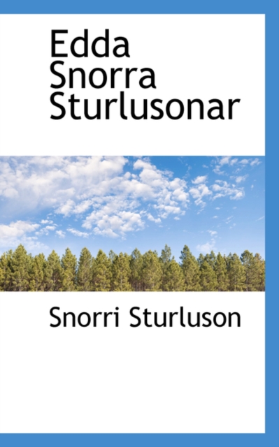Edda Snorra Sturlusonar, Hardback Book