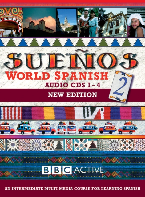 SUENOS WORLD SPANISH 2 (NEW EDITION) CD's 1-4, CD-ROM Book