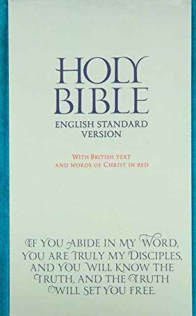 ESV Bible : With British Text and Words of Christ in Red, Hardback Book