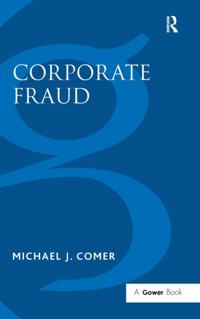 Corporate Fraud, Hardback Book